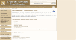 Desktop Screenshot of erbrecht-einfach.de